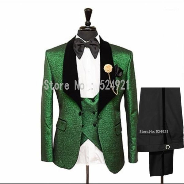 men's suits & blazers custom made men green and black groom tuxedos shawl lapel groomsmen wedding man ( jacket+pants+vest+tie ) c9531, White;black
men's suits & blazers custom made men green and black groom tuxedos shawl lapel groomsmen wedding man ( jacket+pants+vest+tie ) c9531, White;black
