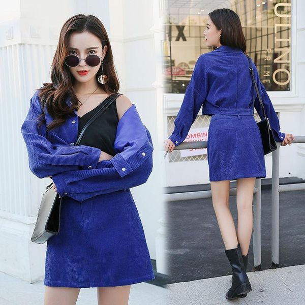 streetwear fashion corduroy short jacket and mini skirt 2 piece set women spring korean long sleeve unlined outerwear chic suits1, Gray
streetwear fashion corduroy short jacket and mini skirt 2 piece set women spring korean long sleeve unlined outerwear chic suits1, Gray