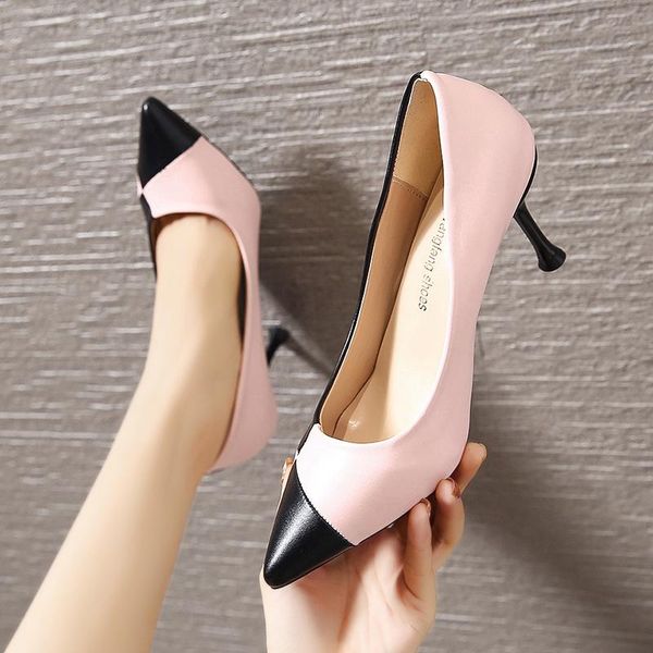 high heels color matching women's pointed toe shallow mouth embroidery women's spring high heel dress shoes women w27-37, Black
high heels color matching women's pointed toe shallow mouth embroidery women's spring high heel dress shoes women w27-37, Black