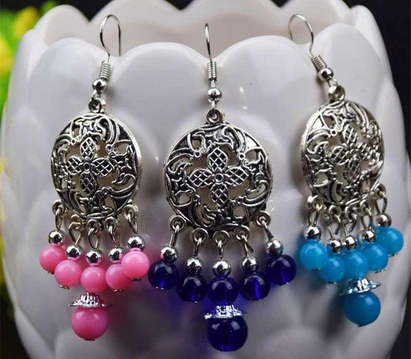 yunnan national earrings ms. imitation miao silver beaded tibetan silver earrings vintage personality earrings11
yunnan national earrings ms. imitation miao silver beaded tibetan silver earrings vintage personality earrings11