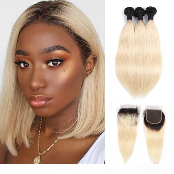 1b 613 ombre blonde straight hair bundles with closure dark roots peruvian hair 3 bundles with 4*4 lace closure remy human hair extensions, Black;brown
1b 613 ombre blonde straight hair bundles with closure dark roots peruvian hair 3 bundles with 4*4 lace closure remy human hair extensions, Black;brown