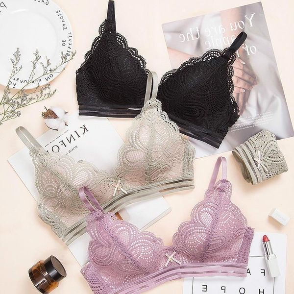 roseheart green women fashion lace bow trim wireless lingerie set cotton panties padded seamless bra sets underwear a b1, Red;black
roseheart green women fashion lace bow trim wireless lingerie set cotton panties padded seamless bra sets underwear a b1, Red;black