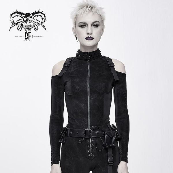 devil fashion gothic women slim fit belts on shoulder punk jacket women black open shoulder coat1, Black;brown
devil fashion gothic women slim fit belts on shoulder punk jacket women black open shoulder coat1, Black;brown