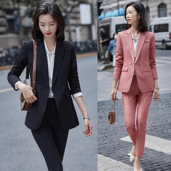 fashion black pink blazer women business suits formal office suits work office ladies pant and jackets sets1, White
fashion black pink blazer women business suits formal office suits work office ladies pant and jackets sets1, White