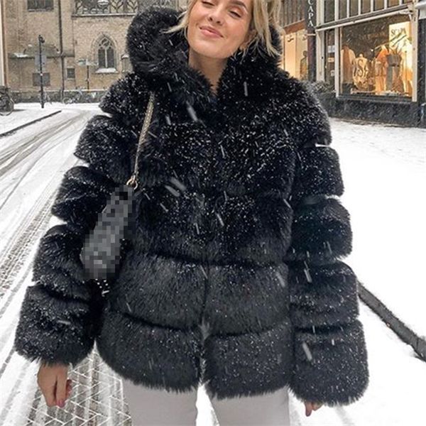 katara winter thick faux fur fashion warm hooded jackets women elegant straight long sleeve coats female ladies jmx1016, Black;brown
katara winter thick faux fur fashion warm hooded jackets women elegant straight long sleeve coats female ladies jmx1016, Black;brown