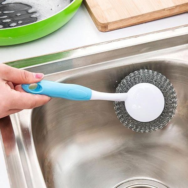kitchen hangable cleaning brush creative long handle steel ball brush to oil wash pot brush dish h sqcjnp
kitchen hangable cleaning brush creative long handle steel ball brush to oil wash pot brush dish h sqcjnp