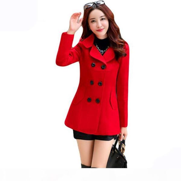 2017 autumn winter new fashion women wool coat double breasted coat elegant bodycon cocoon wool long coat solid color lu304, Black
2017 autumn winter new fashion women wool coat double breasted coat elegant bodycon cocoon wool long coat solid color lu304, Black