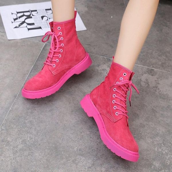 autumn boots women's pink lace suede all-match fashion warm short women botas de mujer, Black
autumn boots women's pink lace suede all-match fashion warm short women botas de mujer, Black