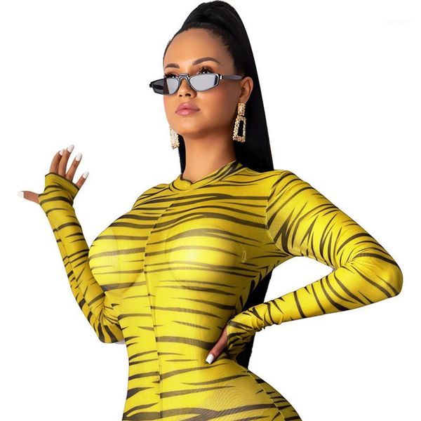 women's jumpsuits & rompers women animal striped print overalls ladies full sleeve romper jumpsuit female club bodysuit lsmr94641, Black;white
women's jumpsuits & rompers women animal striped print overalls ladies full sleeve romper jumpsuit female club bodysuit lsmr94641, Black;white