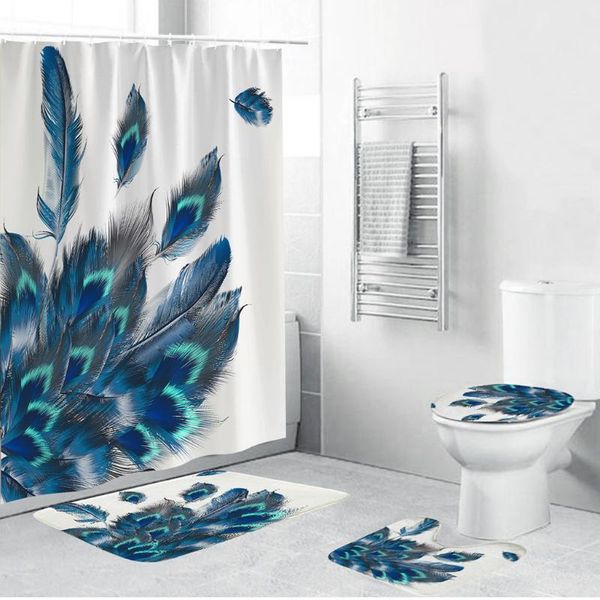 4pcs shower curtains summer style series non slip toilet polyester cover mat set bathroom shower curtain
4pcs shower curtains summer style series non slip toilet polyester cover mat set bathroom shower curtain