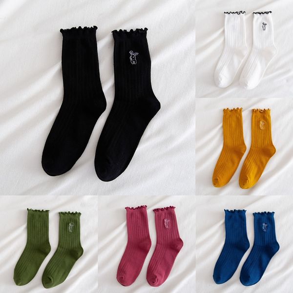 2020 new autumn embroidery embroideryand winter socks children cute rabbit embroidery ins striped pile stockings female stockings optional c, Black
2020 new autumn embroidery embroideryand winter socks children cute rabbit embroidery ins striped pile stockings female stockings optional c, Black