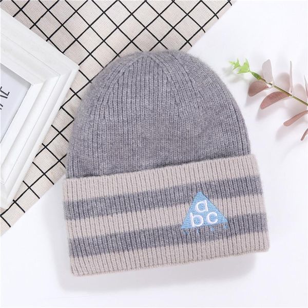 berets knitted hats winter for woman daisy embroidered warm cuff beanies, Blue;gray
berets knitted hats winter for woman daisy embroidered warm cuff beanies, Blue;gray