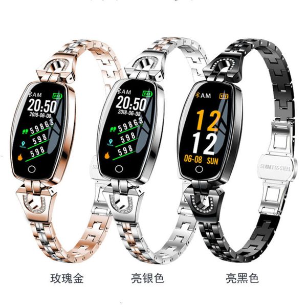 h8 female bluetooth step counting calorie remote control p taking smart bracelet information reminder continuous hear
h8 female bluetooth step counting calorie remote control p taking smart bracelet information reminder continuous hear