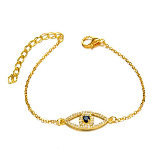 link, chain fashion three colors micro-inserts cubic zirconia charm women's bracelets classic evil eye gift jewelry, Black
link, chain fashion three colors micro-inserts cubic zirconia charm women's bracelets classic evil eye gift jewelry, Black