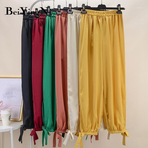 beiyingni casual harems pants for women lace-up solid ladies streetwear 2020 chic trousers pant pantalones 6 colors1, Black;white
beiyingni casual harems pants for women lace-up solid ladies streetwear 2020 chic trousers pant pantalones 6 colors1, Black;white