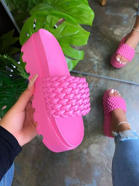tmoyy net red lazy people sandals and slippers slippers wear woven new 2020 sandals, Black
tmoyy net red lazy people sandals and slippers slippers wear woven new 2020 sandals, Black