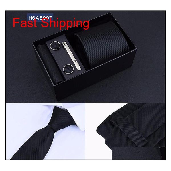 men necktie set 8cm pocket square sleeve button tie clip hanky neckwear and handkerchief set necktie c qylrsd new_dhbest, Black;blue
men necktie set 8cm pocket square sleeve button tie clip hanky neckwear and handkerchief set necktie c qylrsd new_dhbest, Black;blue