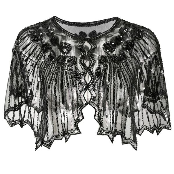 scarves dancing party evening cape tippet women shawl sequin scarf fashion cloak wrap art deco flapper cover up, Blue;gray
scarves dancing party evening cape tippet women shawl sequin scarf fashion cloak wrap art deco flapper cover up, Blue;gray