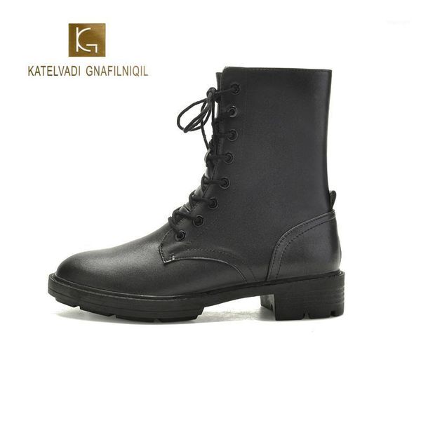 boots katelvadi ankle black cow leather casual round toe zipper lace up winter square heel women short shoes jy-0121
boots katelvadi ankle black cow leather casual round toe zipper lace up winter square heel women short shoes jy-0121