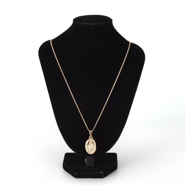 fashion trendy virgin mary necklace color cross tag pendant necklaces for women jewelry1, Golden;silver
fashion trendy virgin mary necklace color cross tag pendant necklaces for women jewelry1, Golden;silver