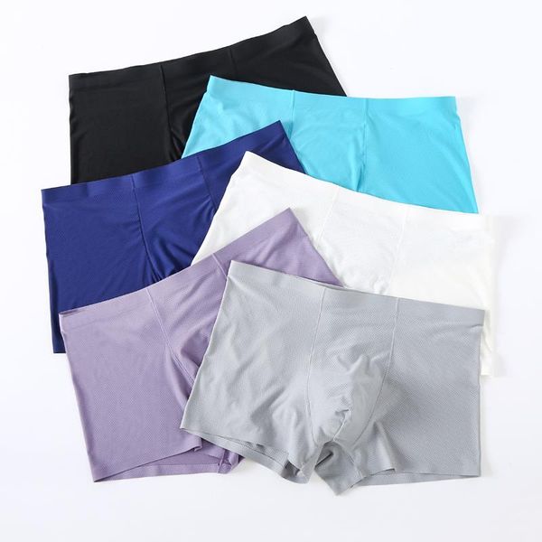 underpants 1pc men's shorts boxer ice slik underwear slip mesh breathable low waist man plus sizes, Black;white
underpants 1pc men's shorts boxer ice slik underwear slip mesh breathable low waist man plus sizes, Black;white