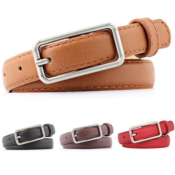 women lady classic pin rectangle buckle skinny belt jeans waistband new fashion bltyn0310, Black;brown
women lady classic pin rectangle buckle skinny belt jeans waistband new fashion bltyn0310, Black;brown