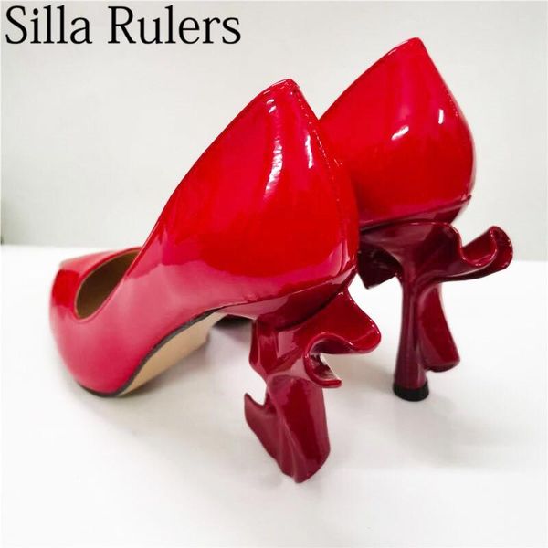 2020 runway pointed toe patent leather pumps woman strange style high heels mary janes woman shallow slip on ladies party shoes, Black
2020 runway pointed toe patent leather pumps woman strange style high heels mary janes woman shallow slip on ladies party shoes, Black