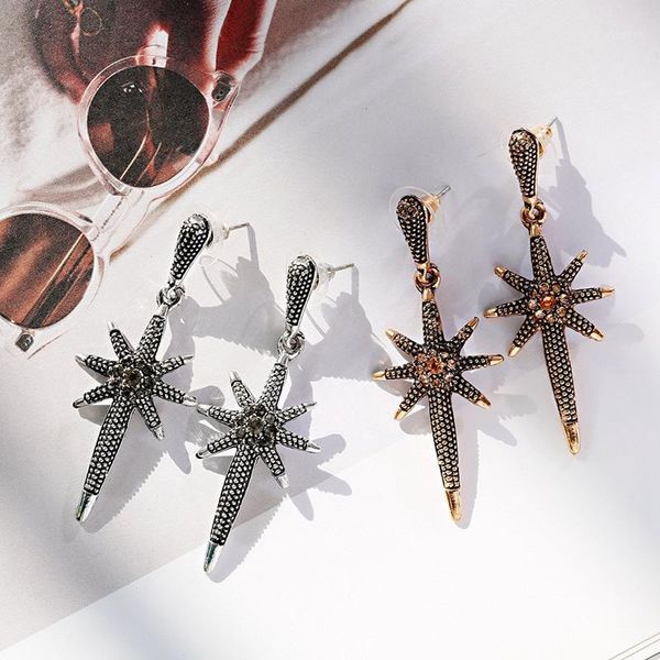 2020 new vintage metal gold color sun star earrings for women statement dangle drop earring boho jewelry1, Silver
2020 new vintage metal gold color sun star earrings for women statement dangle drop earring boho jewelry1, Silver