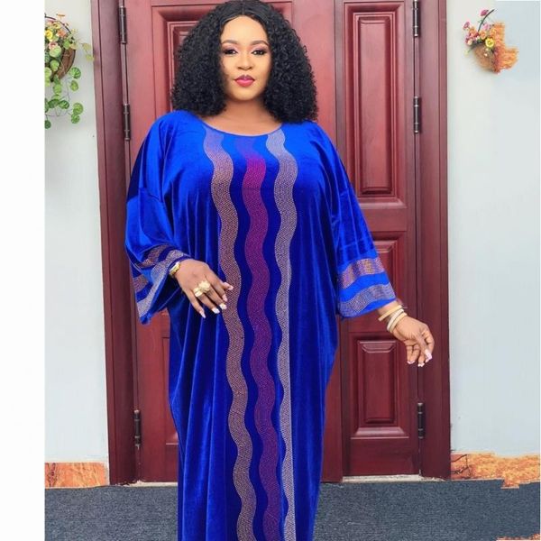 ethnic clothing velvet african dresses for women spring autumn africa muslim long maxi dress fashion lady, Red 
ethnic clothing velvet african dresses for women spring autumn africa muslim long maxi dress fashion lady, Red