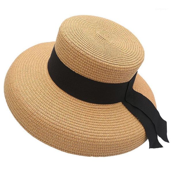 2020 spring and summer hat ladies straw hat female elegant bow summer beach seaside vacation sunhat1, Blue;gray
2020 spring and summer hat ladies straw hat female elegant bow summer beach seaside vacation sunhat1, Blue;gray