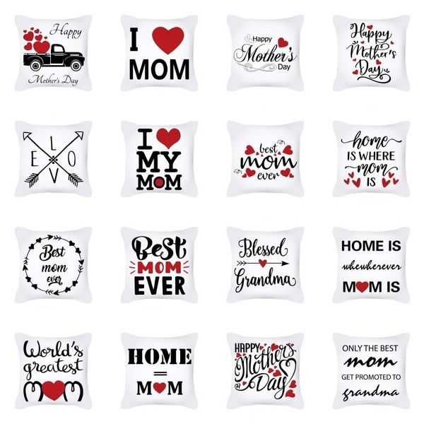 happy mother's day pillowcase mother's day customized 18x18 inch letters printed pillow case home sofa throw cushion case decor
happy mother's day pillowcase mother's day customized 18x18 inch letters printed pillow case home sofa throw cushion case decor