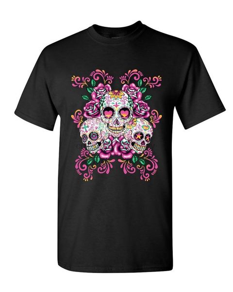 3 sugar skulls dia de los muertos roses day of the dead mens summer style hoodie designers t shirts sweatshirt
3 sugar skulls dia de los muertos roses day of the dead mens summer style hoodie designers t shirts sweatshirt