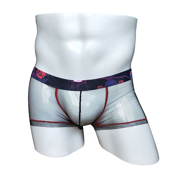 3pieces/lot mesh men gay men underwear boxer shorts see through hollow out breathable underwear transparent men boxer cueca, Black;white
3pieces/lot mesh men gay men underwear boxer shorts see through hollow out breathable underwear transparent men boxer cueca, Black;white