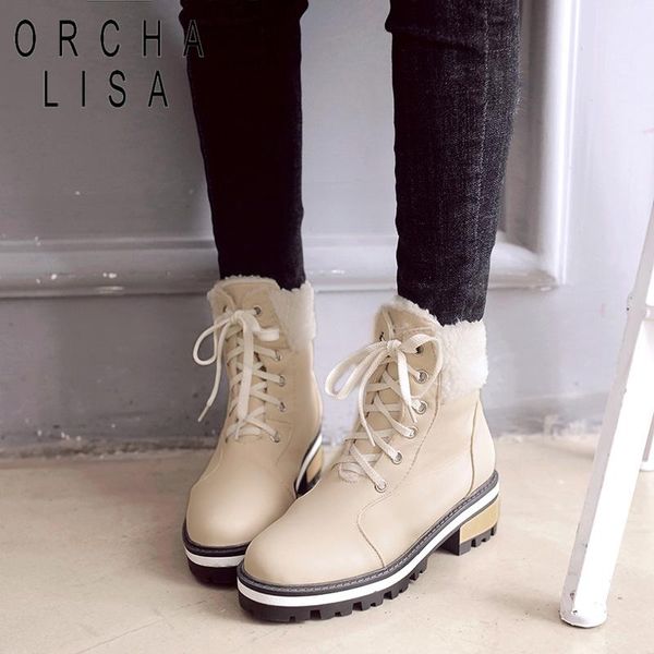 orcha lisa size 43 brand women boots female winter shoes fur warm snow boots square heels bota feminina ankle botas muje, Black
orcha lisa size 43 brand women boots female winter shoes fur warm snow boots square heels bota feminina ankle botas muje, Black