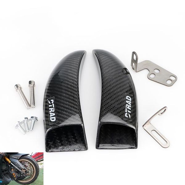 for t-max 530 2020 2020 universal front brake disc cooling system carbon fiber motorcycle accessories