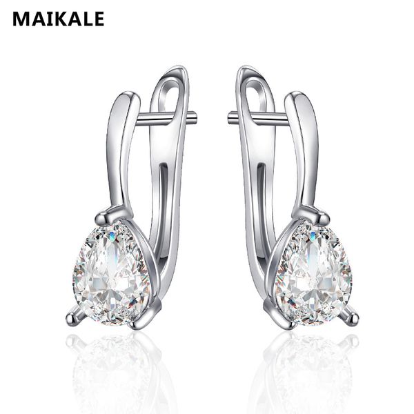 stud maikale trendy korean earrings water drop temperament gold silver color cubic zirconia simple for women, Golden;silver
stud maikale trendy korean earrings water drop temperament gold silver color cubic zirconia simple for women, Golden;silver