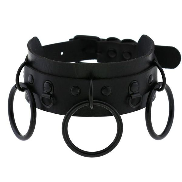 chokers diezi 16 colors harajuku cosplay black big circle o shape pu leather choker statement necklaces for women jewelry fashion 2021, Golden;silver
chokers diezi 16 colors harajuku cosplay black big circle o shape pu leather choker statement necklaces for women jewelry fashion 2021, Golden;silver