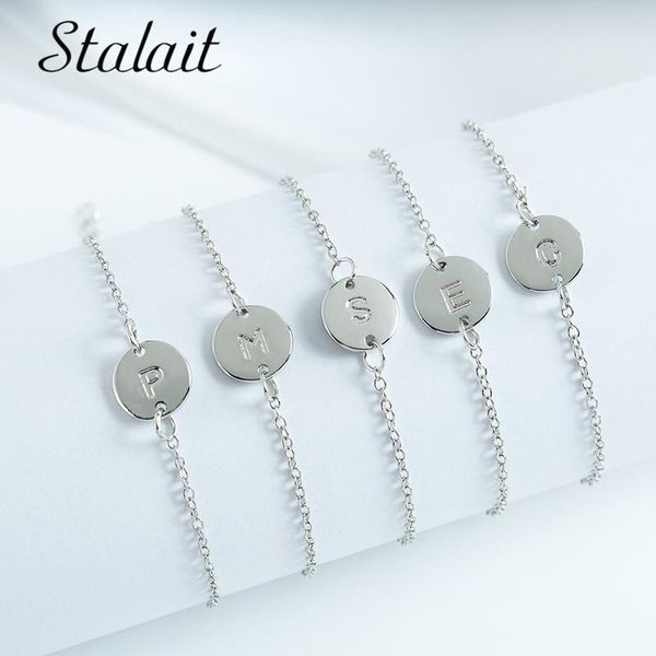 kpop simple 26 letters round sequin bracelets&bangle charm silver color chain bracelets for women jewelry, Black
kpop simple 26 letters round sequin bracelets&bangle charm silver color chain bracelets for women jewelry, Black