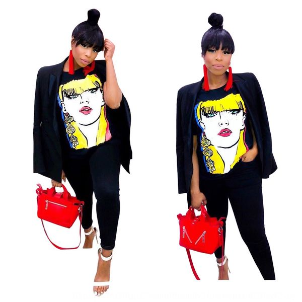 bl7303 fashion women's cartoon positioning offset printing loose t-sleeve bl7303 fashion t-shirt t-shirt women's cartoon positioni, White
bl7303 fashion women's cartoon positioning offset printing loose t-sleeve bl7303 fashion t-shirt t-shirt women's cartoon positioni, White