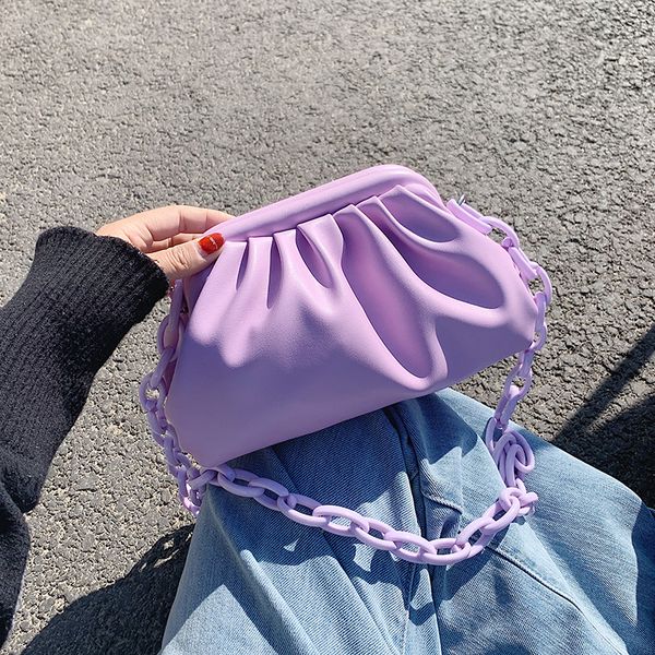 chain pu leather crossbody bag for women 2020 lady handbag solid color shoulder messenger bag cloud bags women clutches purses c1020
chain pu leather crossbody bag for women 2020 lady handbag solid color shoulder messenger bag cloud bags women clutches purses c1020