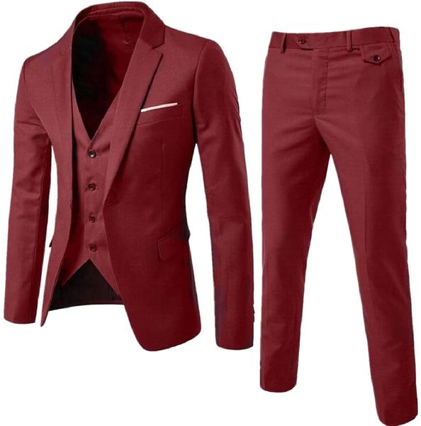 new male three pieces mens suits slim fit single breasted men wedding suits custom made wedding tuxedo suit sets (vest+pants+blazer) 826, Black;gray
new male three pieces mens suits slim fit single breasted men wedding suits custom made wedding tuxedo suit sets (vest+pants+blazer) 826, Black;gray