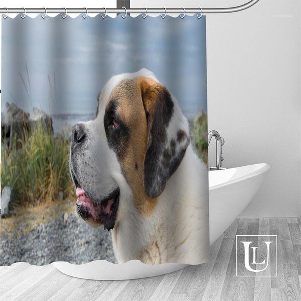 new custom st. bernard dog shower curtain with hooks bathroom waterproof polyester fabric diy your shower curtain1
new custom st. bernard dog shower curtain with hooks bathroom waterproof polyester fabric diy your shower curtain1