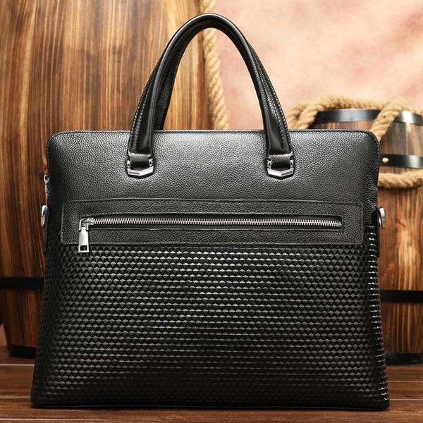 luxury vintage designer men briefcases cowhide handbags genuine leather mens office lapbag leather work bag bolsa masculina
luxury vintage designer men briefcases cowhide handbags genuine leather mens office lapbag leather work bag bolsa masculina