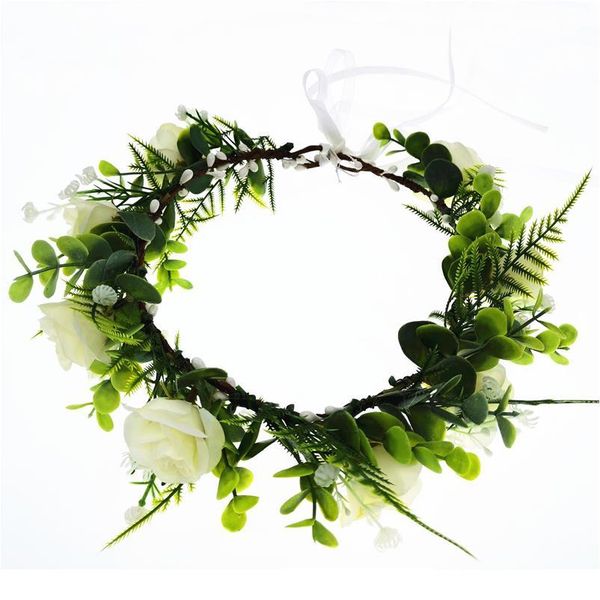 women's flower wreath crown girl's headband women wedding hair accessories headdress girl floral garland floral qyloao
women's flower wreath crown girl's headband women wedding hair accessories headdress girl floral garland floral qyloao