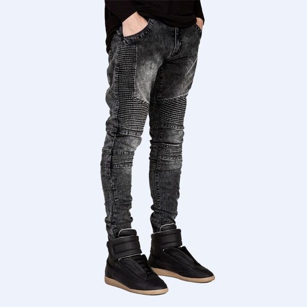2021 men skinny jeans design fashion biker strech jeans for men snow wash e5017, Blue
2021 men skinny jeans design fashion biker strech jeans for men snow wash e5017, Blue