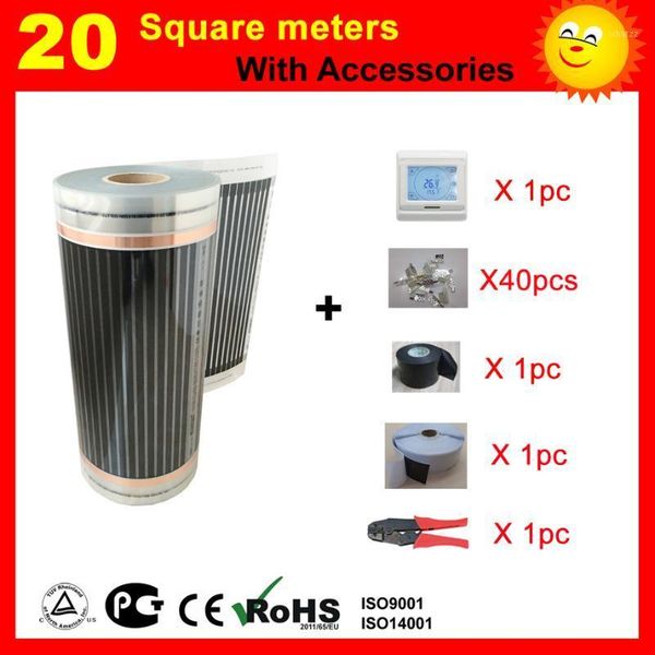 smart electric heaters tf heating film 20 sq with thermostat and accessories , ac220v infrared heater for house warming1
smart electric heaters tf heating film 20 sq with thermostat and accessories , ac220v infrared heater for house warming1