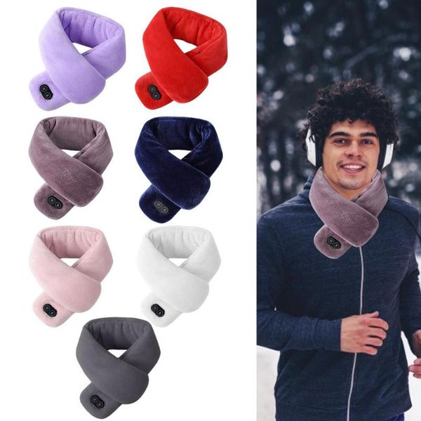 smart heating scarf vibration massage neckerchief for winter outdoor sport cycling neck warmer scarf with 3 gears temperature, Black
smart heating scarf vibration massage neckerchief for winter outdoor sport cycling neck warmer scarf with 3 gears temperature, Black