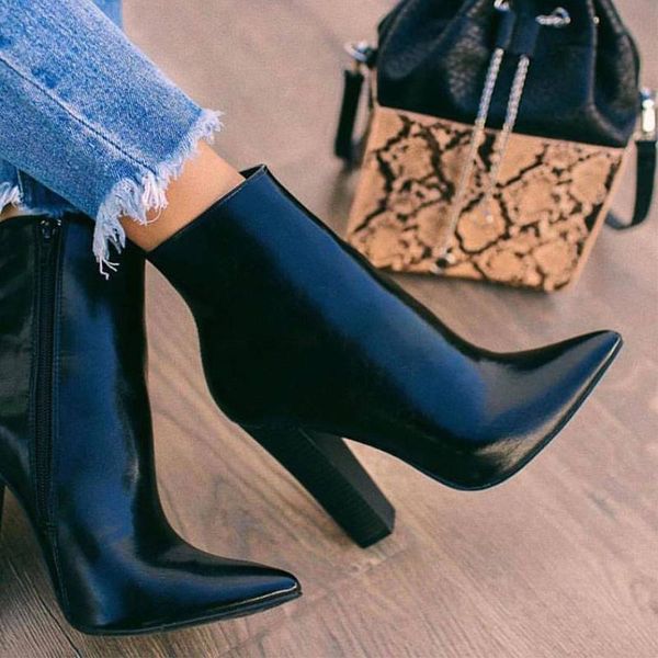 boots flat platform women's rubber shoes rain zipper luxury designer round toe booties ladies fashion large size mid, Black
boots flat platform women's rubber shoes rain zipper luxury designer round toe booties ladies fashion large size mid, Black