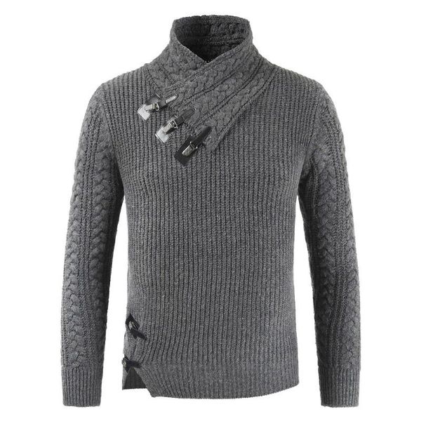 2021 spring new pullover man sweater fashion three pu leather buckle high collar men's thick long sleeve warm pullover sweater y, White;black
2021 spring new pullover man sweater fashion three pu leather buckle high collar men's thick long sleeve warm pullover sweater y, White;black