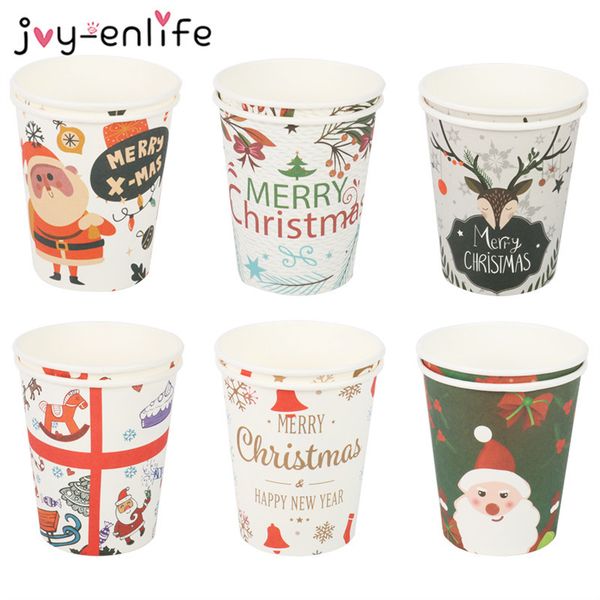 10pcs merry paper cups christmas decorations for home santa elk disposable cup new year navidad noel party table decor
10pcs merry paper cups christmas decorations for home santa elk disposable cup new year navidad noel party table decor